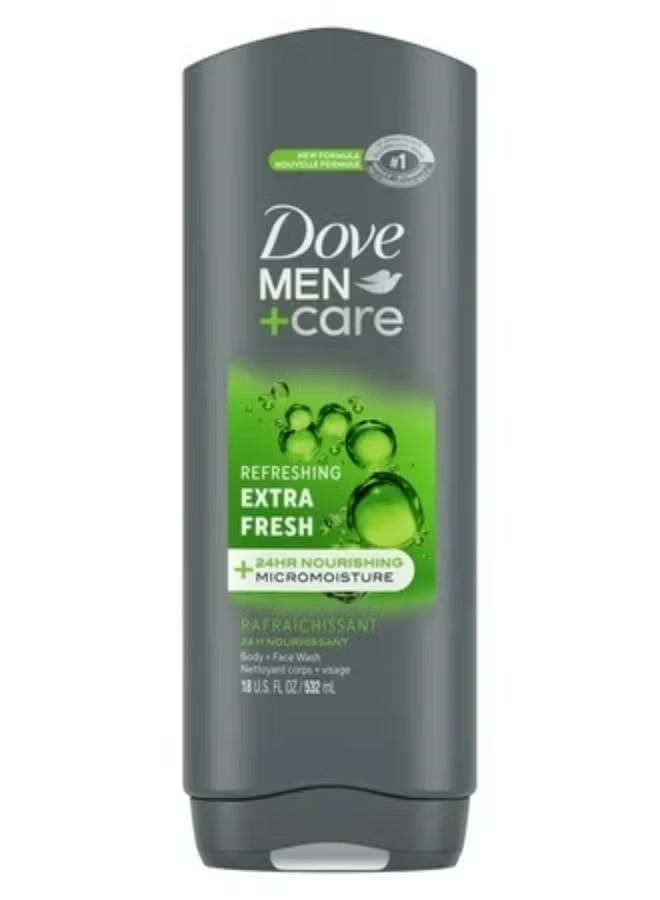 Body And Face Wash Extra Fresh 532 ML